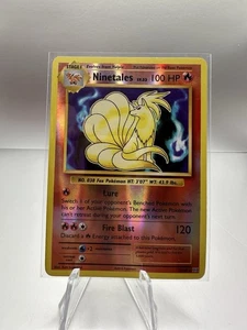 Ninetales 15/108 2016 XY Evolutions Pokemon Card Nintendo Ultra Rare Holo 🔥 - Picture 1 of 2