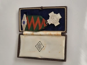 Hallmarks JP i LONDON medalla de plata esterlina "Real Prevención de Accidentes" - Imagen 1 de 15