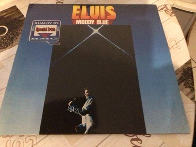 Elvis Moody Blue 1977 AFL1-2428 Blaues Vinyl LP Record - Bild 1 von 4
