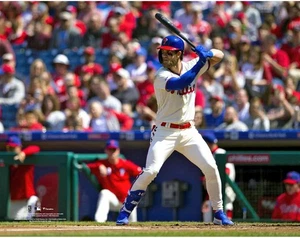 Bryce Harper Philadelphia Phillies Unsigned Batting Stance Photo - Picture 1 of 1