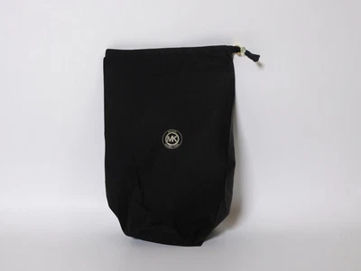 Bolsa antipolvo de nailon Michael Kors con cordón cierre de cincha negra y dorada (nueva) Foto 1 de 4