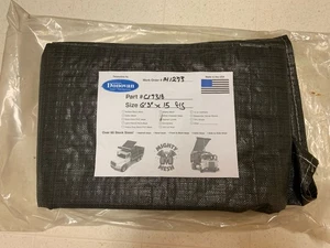 Donovan C19318 75” x 15’ ft Mighty Mesh Asphalt Lumite Dump Truck Tarp Black - Bild 1 von 1