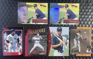 Derek Jeter Baseball 6 Card Lot Featuring Rookie Cards and Insert, UDSP, Bowman+ - Picture 1 of 14