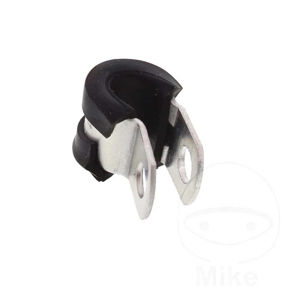 JMP Brake Hose Bracket Aluminium Silver 5mm Fits Ducati Multistrada 1100 07-09 - Image 1 of 1