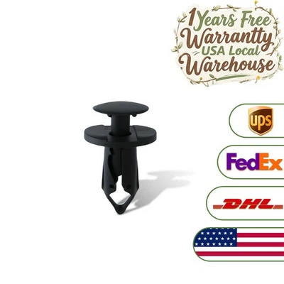 120 Pcs 8mm Hole Retainer Clips Bumper Fender Push Clips 52161-02020 for Toyota - Imagem 1 de 4