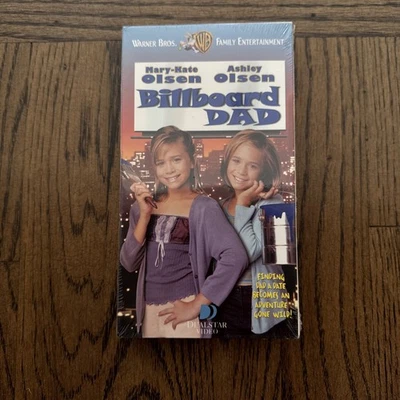 Billboard Dad 1998 VHS Mary-Kate & Ashley Olsen Sealed New - Image 1 of 4