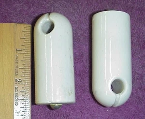 ONE IN-82 WW2 AIRCRAFT RADIO ANTENNA CERAMIC INSULATOR STANDOFF AIRPLANE BOMBER - Picture 1 of 1