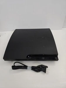 Sony PlayStation 3 Slim PS3 160GB CECH-3001A Console System- Tested - Picture 1 of 6
