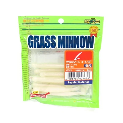 Ecogear Soft K�der Grass Minnow L 3-1/4 Zoll 8 St�ck per pack 010 (7636) - Bild 1 von 4
