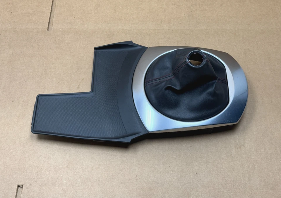 16-19 Mazda MX-5 Miata Center Console M/T Gear Shifter Trim W/Boot PO41 OEM - Image 1 of 4