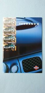 Nissan Terrano II X-Treme SE Touring car brochure catalogue December 1998 MINT P