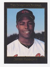 1993 Investor's Journal #39 Jeffrey Hammonds (Orioles)