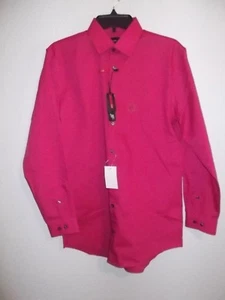 J. FERRAR - MEN - DRESS SHIRT - SHARP PINK - SIZE 15 1/2  (32-33) (AC-26-212x20) - Picture 1 of 3