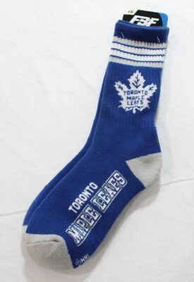 Calcetín para pies desnudos unisex 4 rayas Deuce Crew DH3 Toronto hojas de arce grande nuevo con etiquetas Foto 1 de 4