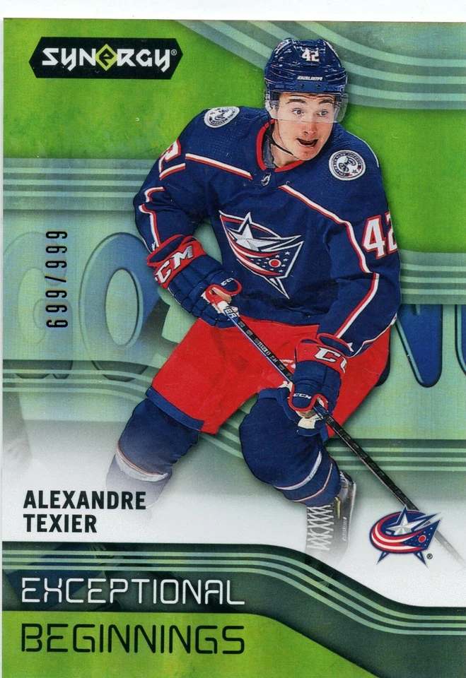  2019-20 Synergy Exceptional Beginnings #EB-6 Alexandre Texier 699/999 - Image 1 of 2
