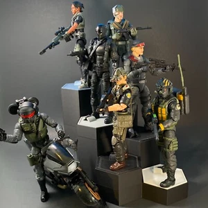 Action Figure Stands Hex Solution 6-Tiered Step Riser Display for 1/12 or 6" - Picture 1 of 6