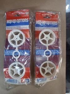 Treno Cerchi Tamiya 53233 1/10 Hop-Up Options Modellismo Dinamico Automodello - Foto 1 di 1