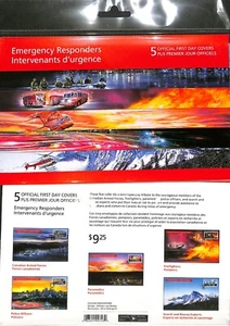CANADA - FDC - SCOTT #3124-3128 - Emergency Responders Set of 5 FDC - 2018 - Picture 1 of 1