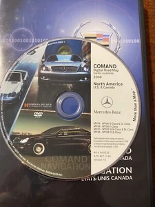 OEM MERCEDES NAVIGATION DVD MAP FOR US & CANADA VERSION 7.0 PARTS # A2118271765 - Picture 1 of 4