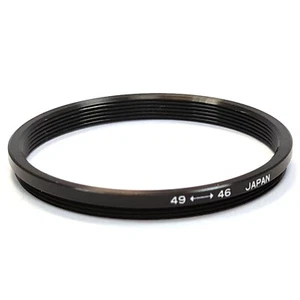 49-46mm Step Down Filter Ring, Japan 49-46 mm, Metal Adapter Stepping - Picture 1 of 3
