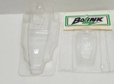 Driver figure for 1/10 RC Sprint Cars. Clear, unpainted. - Image 1 of 4