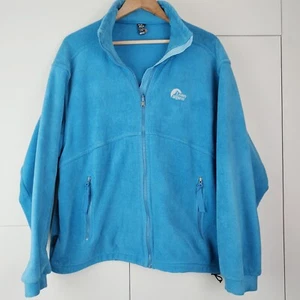 Men's Lowe Alpine Fleece Polartec Aleutian 255 Blue Full Zip XL 48" Outdoor - Picture 1 of 11
