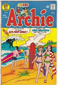 Sexy cubierta de bikini Archie #230 FINE- 1973 (serie Archie Comic) - Imagen 1 de 2