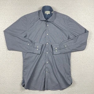 Ted Baker Shirt Mens 15.5-34/35 Blue Endurance Preppy Party Workwear Office - Picture 1 of 14