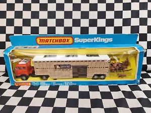 Matchbox Superkings K-8 Animal Transporter Truck Diecast Model 1981 - Picture 1 of 8