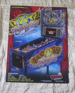 2017 STERN AEROSMITH LE PINBALL FLYER - Picture 1 of 2