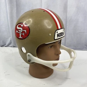 VINTAGE 1970's HUTCH SAN FRANCISCO 49ERS NFL REPLICA HELMET - Picture 1 of 13