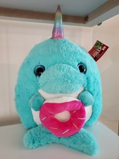 Be Jolly Round Animal, Narwhal, 11" **BRAND NEW**