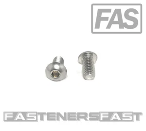 (25) 3/8-16x3/4" Button Head Socket Cap Screw Stainless Steel Allen (25 PCS) - Picture 1 of 4