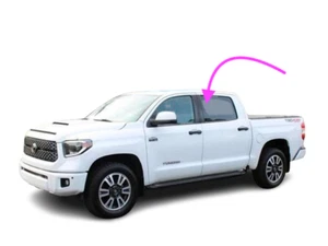Fits: 2007-2021 Toyota Tundra Pickup Crew Cab Driver Left Rear Door Window Glass - Picture 1 of 9