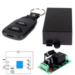 12V 10A Relay 1CH Wireless 3 Mode Remote Control Switch Transmitter+ Receiver TL - Picture 1 of 12