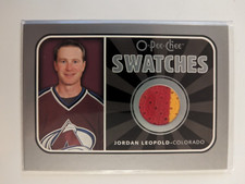 2006-07 O-Pee-Chee Swatches Jordan Leopold Colorado Avalanche #S-LE