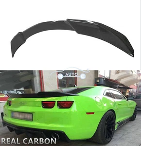 Alerón trasero de fibra de carbono real para Chevy Camaro 2010-2013 labio Z - Imagen 1 de 5