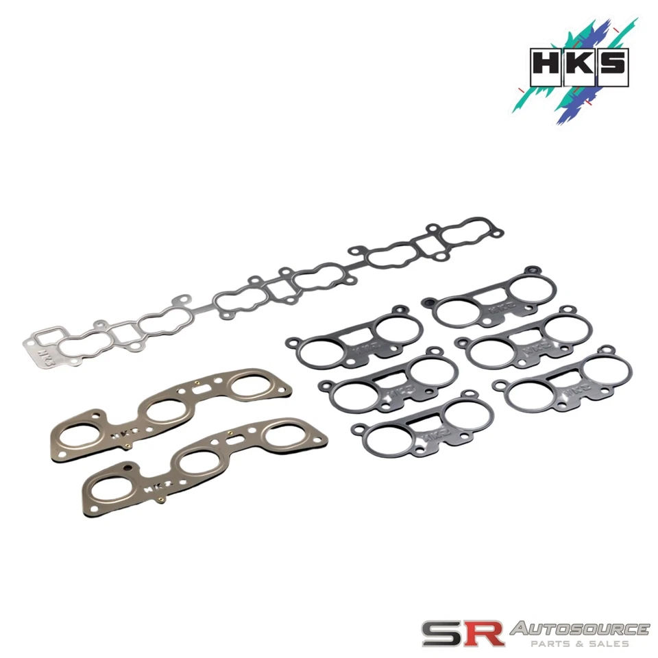HKS Intake and Exhaust Gasket Set for RB26DETT Skyline GTR - Image 1 of 1
