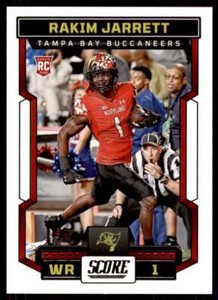 2023 Score #359 Rakim Jarrett NM-MT RC Rookie Buccaneers