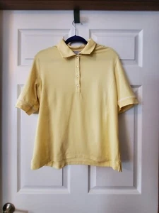 Polo de golf para mujer Calloway manga corta amarillo talla XL - Imagen 1 de 4