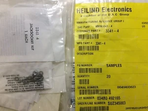3341-4 3M JACK SOCKET KIT .62 LENGTH STEEL 5 PIECES - Picture 1 of 1