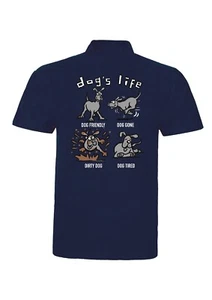Hundeleben | Herren Poloshirt | Flockers - Bild 1 von 3