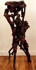 Large Qing Dynasty Chinese Scholar Tree Root Sculpture Late 19th Century 