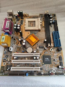 Socket 370 ATX *Tualatin* SET DFI CM33-TC Motherboard, CPU & 128 MB RAM + Bonus - Picture 1 of 8