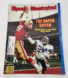 Sports Illustrated Magazine January 1982 The Super Catch Dwight Clark Cover - Picture 1 of 15