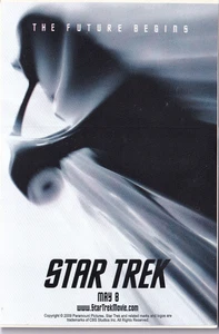 Adesivo promozionale Star Trek Movie 9 maggio 2009 - Foto 1 di 2