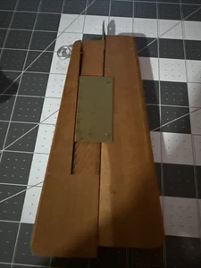 Jackson rapid rug knitter wood shuttle punch tool rug hooking needle - Picture 1 of 4