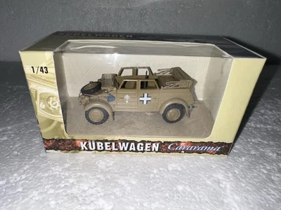 Cararama, escala 1/43, Volkswagen Kubelwagen, tipo 82 abierto, artículo #951D Foto 1 de 4