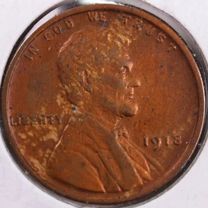 Centavo Lincoln Wheat 1918, casi sin circular + moneda, tienda #CT0271 - Imagen 1 de 2