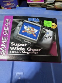Sega Game Gear Super Wide Gear Screen Magnifier CIB Vic Tokai OEM
